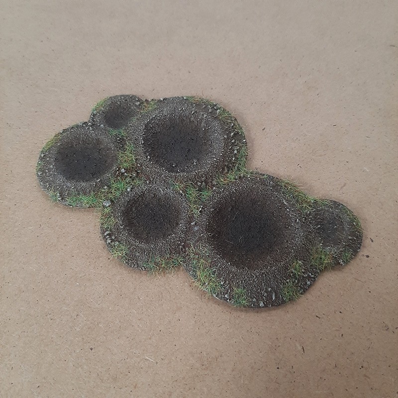 Large crater field 6mm