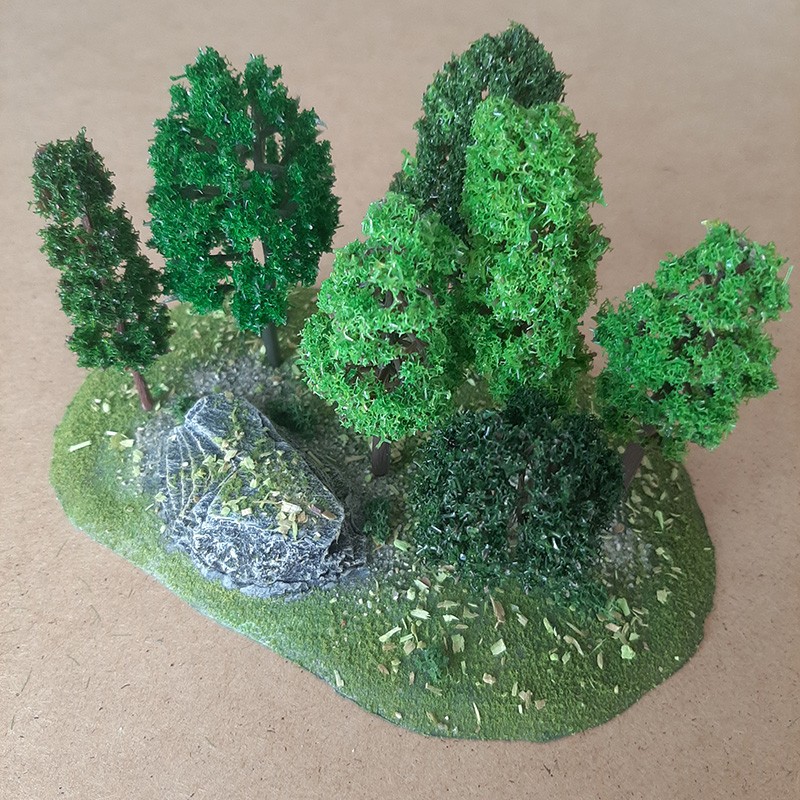Small tree pack, scale from 6 to 10mm